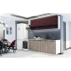 Кухня "Астра" Красное дерево/Дуб Галиано 2 м Кухня "Астра" Красное дерево/Дуб Галиано 2 м