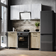 Кухня "Палермо" 1.6 м с окапом (акция ост.)